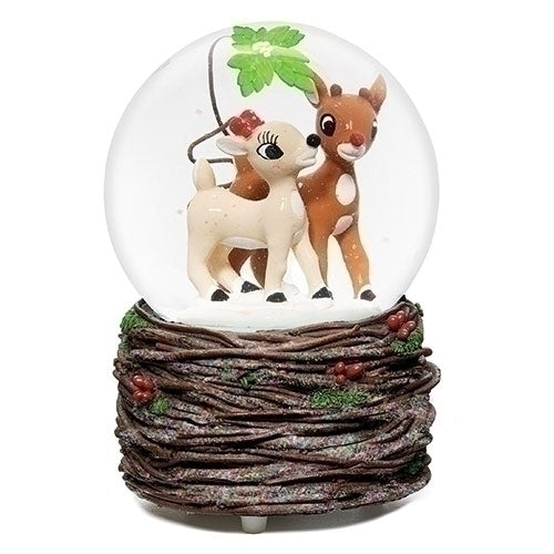 RUDOLPH SNOW GLOBE