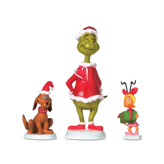 GRINCH- Grinch, Max, Cindy-Lou Who