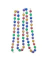 6' COLORFUL FROSTED IRIDESCENT CANDY GARLAND