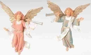 Fontanini-Trumpeting Angels