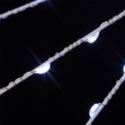12" 120L Cool White Fairy LED 3D Starbust Light
