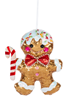 Gingerbread House and Family Ornaments