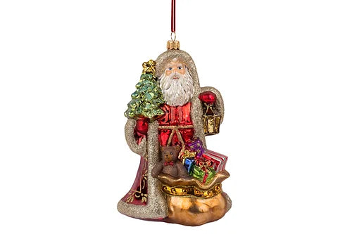 Huras-Santa with Tree & Sack